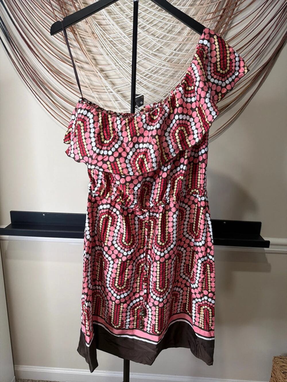 New York and Company, one shoulder dress NWT L 3221